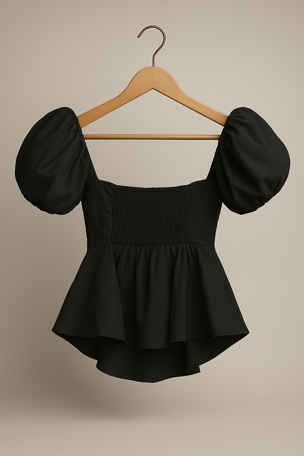 BALLOON TOP(Black)