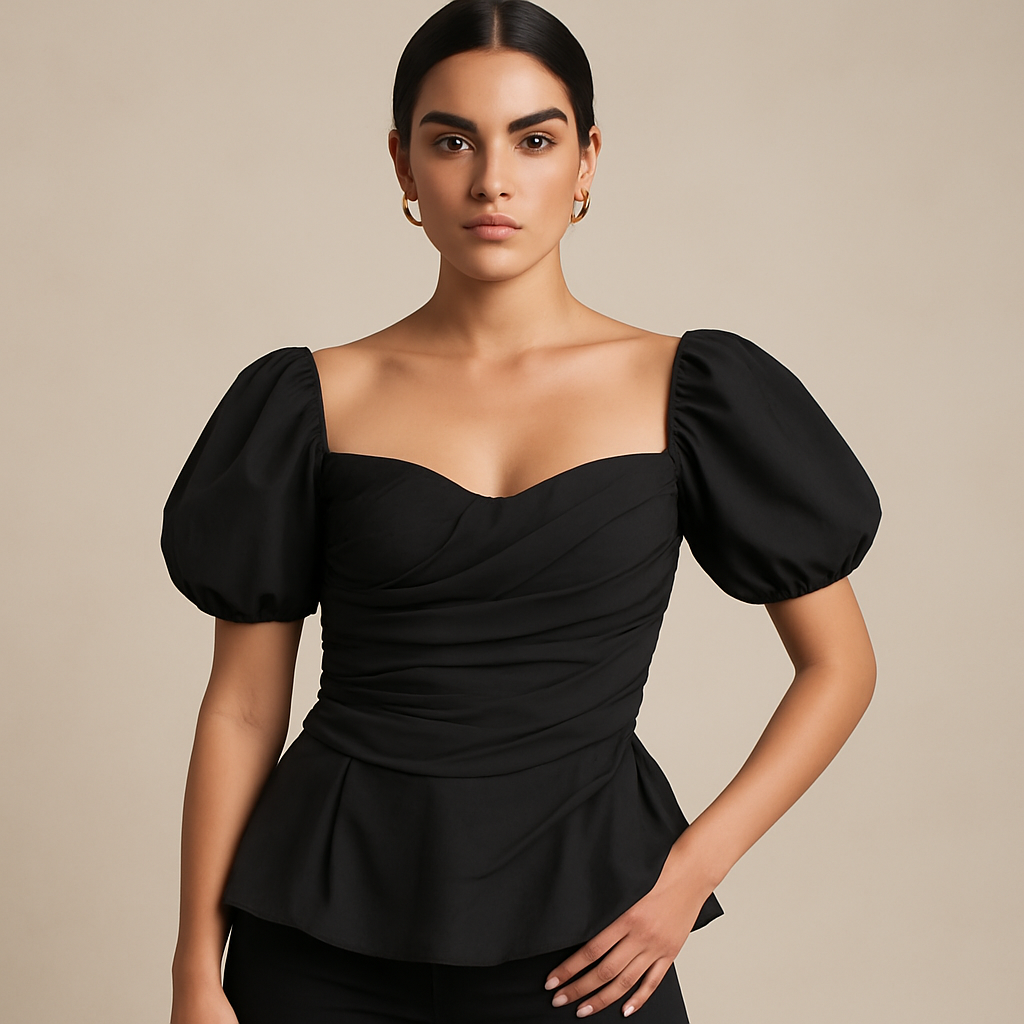BALLOON TOP(Black)