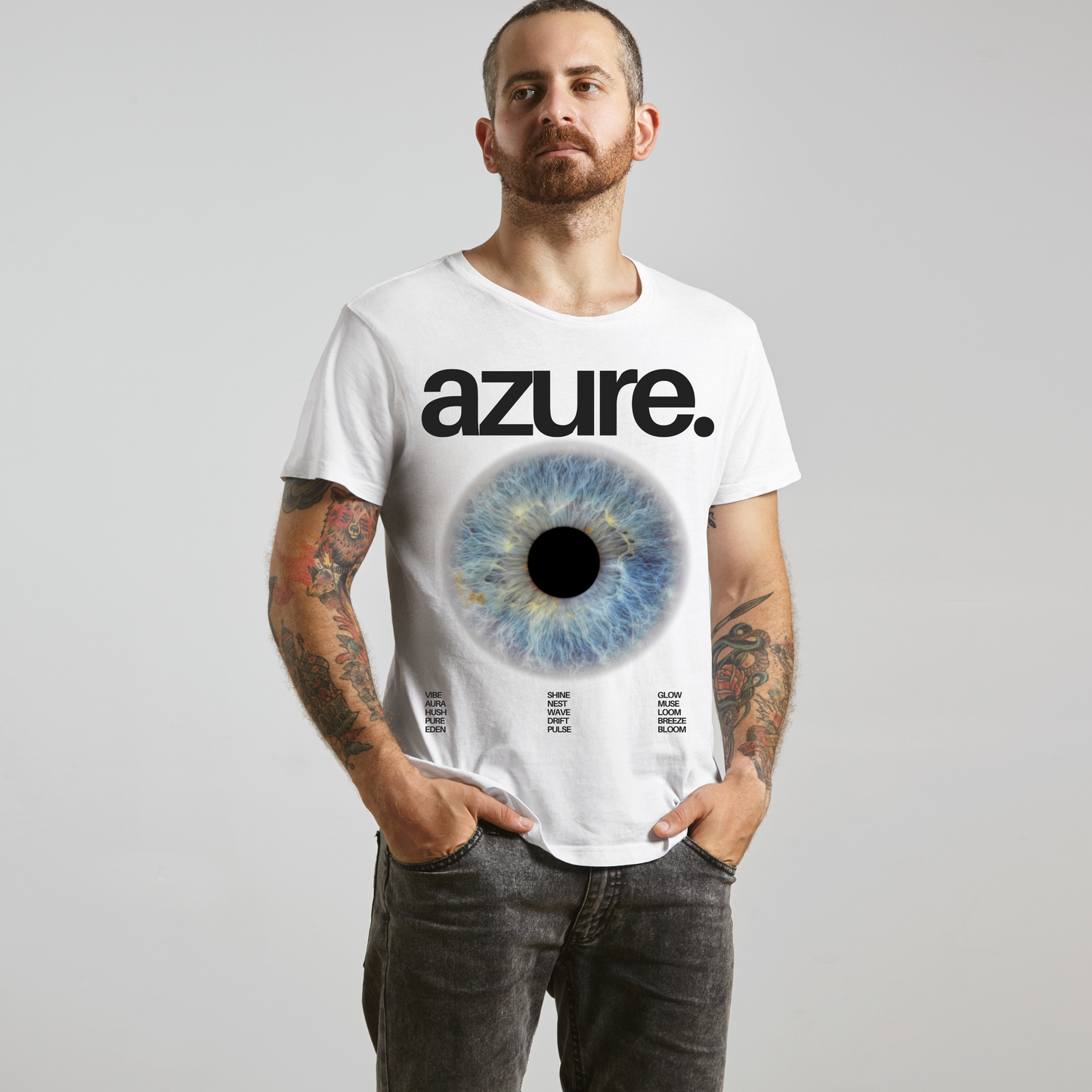 Eye Print (White)