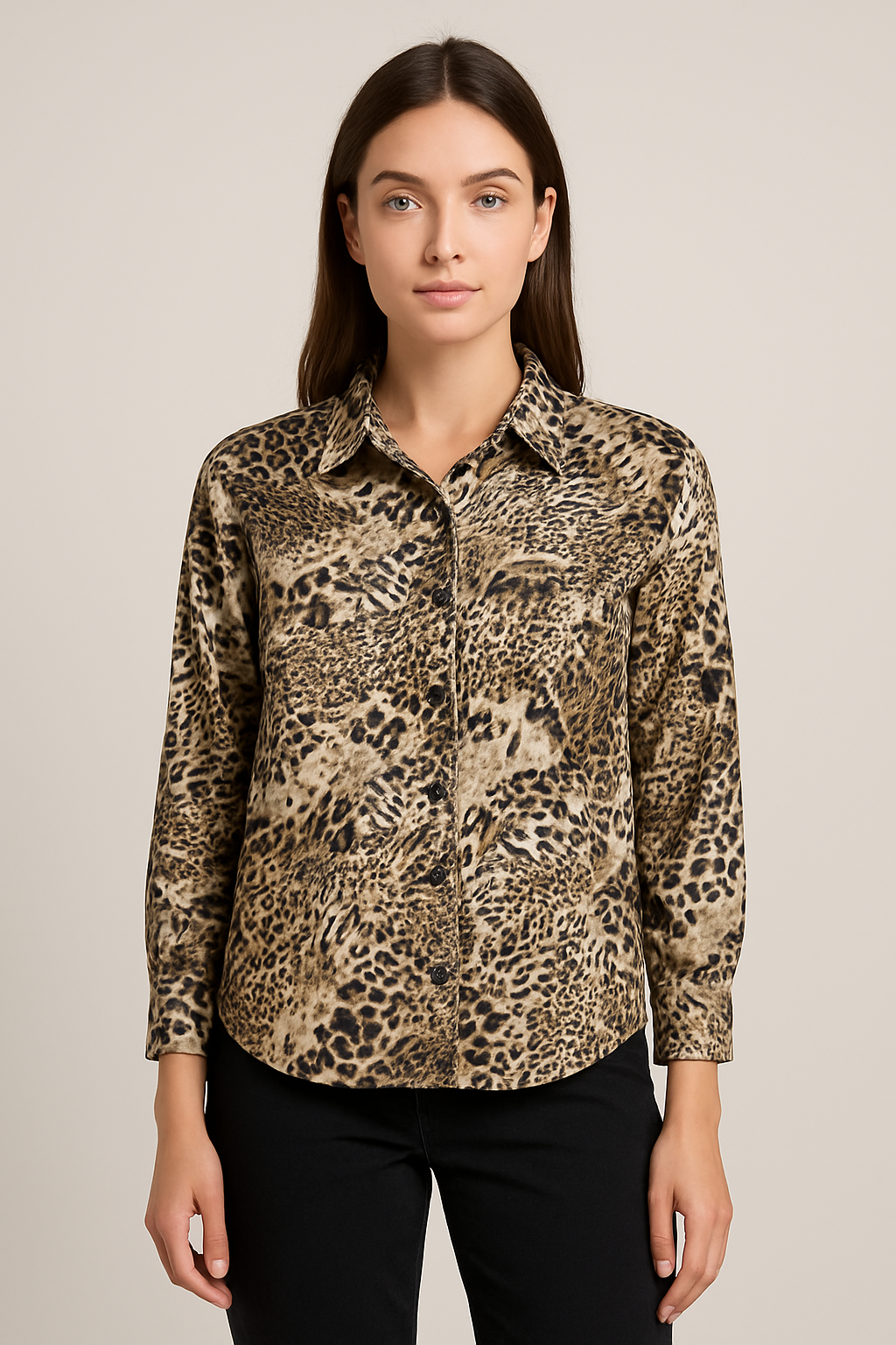 LEOPARD PRINT SHIRT