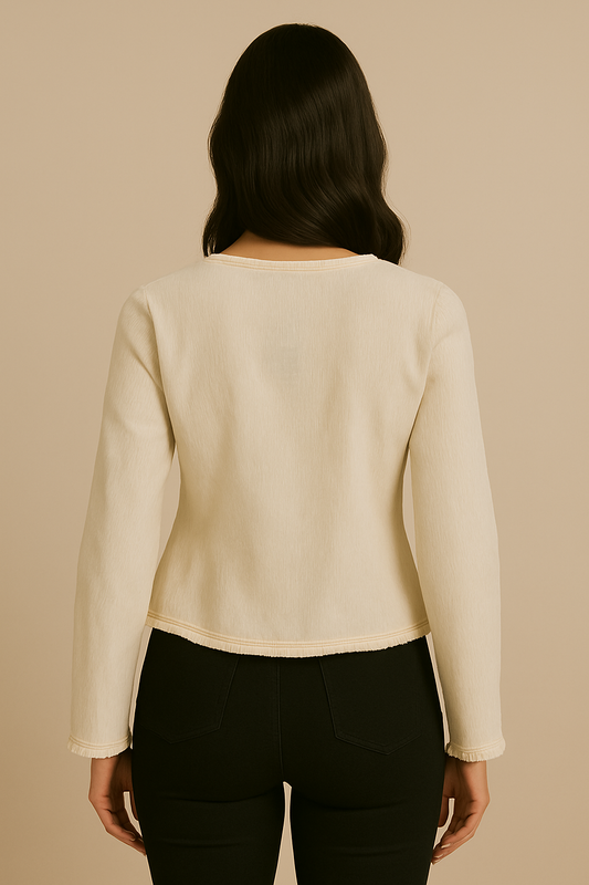 FUR TOP(Beige)